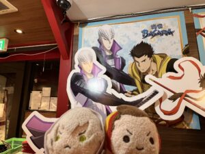 三成と家康のポスターと三成のパネルとかぷなりとかぷやす